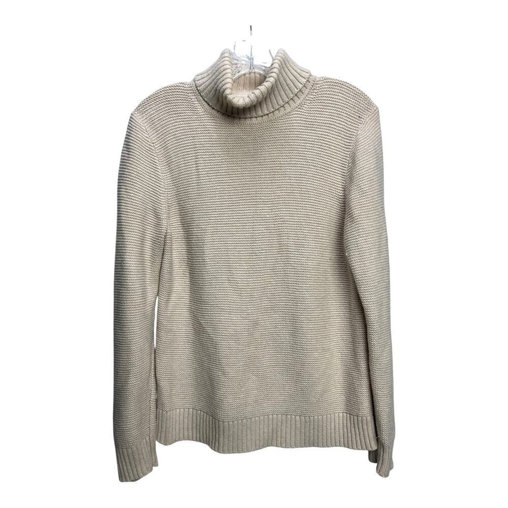 J.Crew Womens Medium Turtleneck Sweater Textured